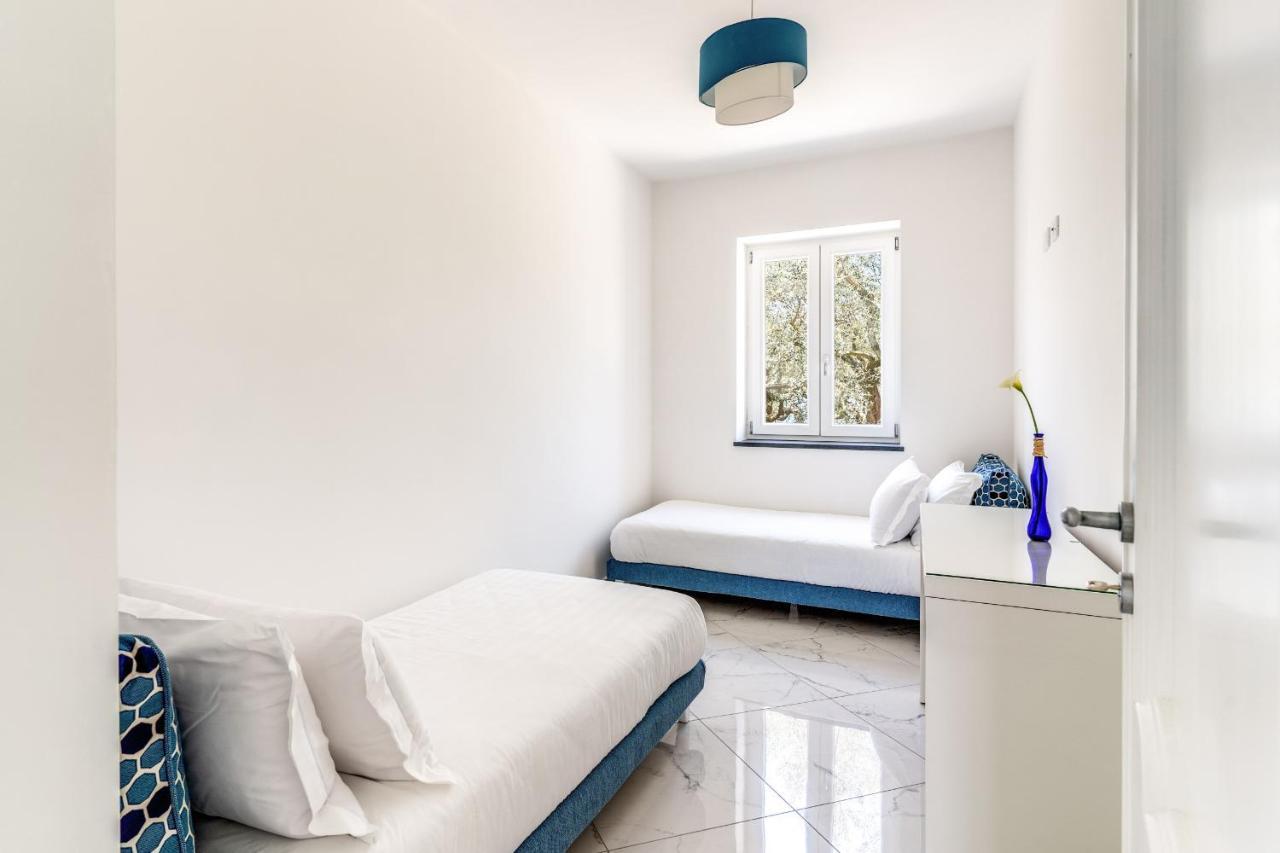 Villa Rusinella Minimalist Retreat With Sea Views Massa Lubrense Exterior foto