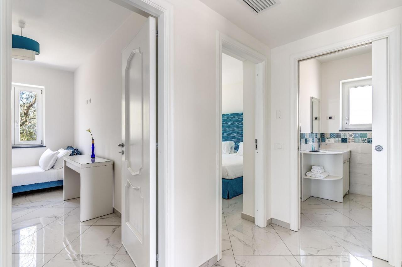 Villa Rusinella Minimalist Retreat With Sea Views Massa Lubrense Exterior foto
